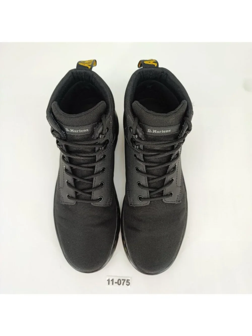 Dr. Martens Rakim Men's Size 11 Boots Leather Canvas Black Utility AW004